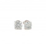 WHITE GOLD 1.31 GR DIAMOND EARRINGS - ER31205