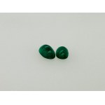 2 EMERALDS 2.14 CTS - P30101-24