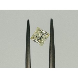 DIAMOND 0.97 CTS NATURAL YELLOW LIGHT YELLOW - SI3* - UD30116