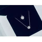AS SET - WHITE GOLD AND AMETIST - PND30301+RNG30302
