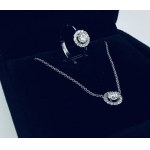 AS SET - WHITE GOLD AND AMETIST - PND30301+RNG30302