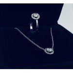 AS SET - WHITE GOLD AND AMETIST - PND30301+RNG30302