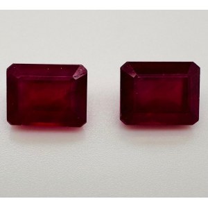 2 NATURAL RUBY S 11,49 CTS - PMG40107-2