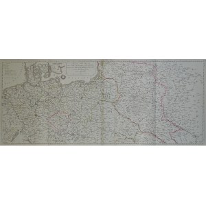 Napoleońska mapa ziem Rzeczypospolitej, Charles Dien 1807