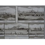 SCENOGRAPHIA URBIUM SILESIAE Ziębice Ząbkowice Śląskie Kamieniec Ząbkowicki Karniów Henryków Srebrna Góra Złoty Stok Werner Homann 1738