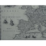 Mapa Europy Europa Partium Orbic Terrae Spacio Minima Gloria Nobilissima Corectior edita a Mattheo Meriano Merian 1635