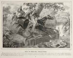 Prince Joseph Poniatowski Death of the Duke of Bes et Dubreuil 1825