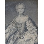 Maria Józefa Wettyn, Simon-Nicolas Duflos, Carle Vanloo 1731 (1760)