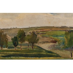LANDSCAPE WITH TREES IN A FIELD, 1912