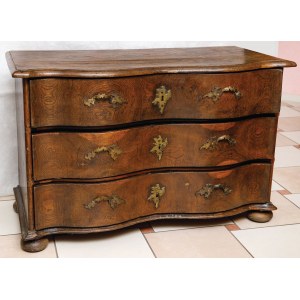BAROCOLIC dresser, Poland, mid-18th century.