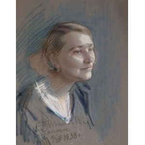 Stanislaw KLIMOWSKI, FEMALE PORTRET, 1938