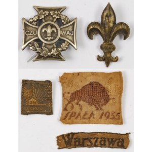 HARCER badges, interwar period
