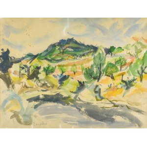 Jan Wacław ZAWADOWSKI [Zawado] (1891-1982), Krajina z južného Francúzska, 1930