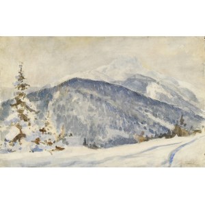 Władysław SERAFIN (1905-1988), Berglandschaft im Winter