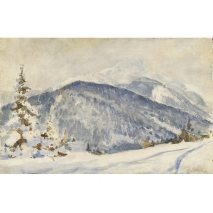 Władysław SERAFIN (1905-1988), Mountain landscape in winter