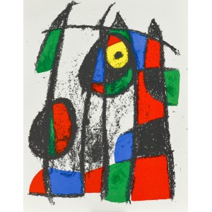 Joan Miró (1893-1983), Kompozícia, 1972