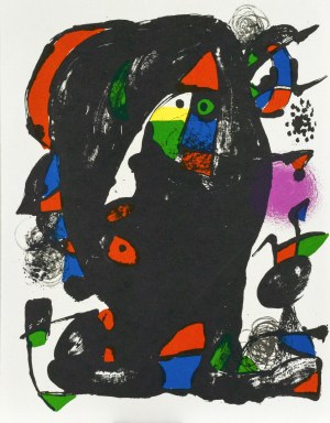 Joan Miró (1893-1983), Kompozycja, 1975