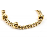 POMELLATO: diamond gold necklace