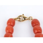 Mediterranean coral necklace