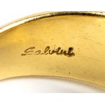 SALVINI: diamond gold band ring