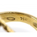 Lapislazuli turquoise gold ring