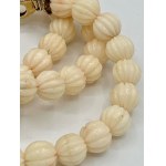 Coral gold necklace