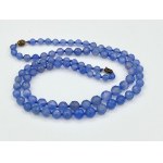 Two chalcedony necklaces