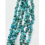 Six-strand turquoise necklace