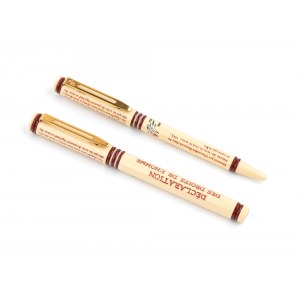 WATERMAN Bicentennial of Human Rights of 1789: ballpoint and fountain pen, nib F