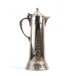 Silver-plated metal pitcher - Germany, early 20th century, mark of WMF Württembergische Metallwarenfabrik