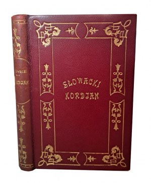 SŁOWACKI Juliusz - Kordian Kordjan part one of the trilogy [1st Edition PARIS 1834 ].