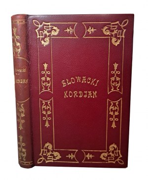 SŁOWACKI Juliusz - Kordian Kordjan część pierwsza trylogii [I Wydanie PARYŻ 1834 ]