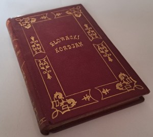 SŁOWACKI Juliusz - Kordian Kordjan première partie de la trilogie [1ère édition PARIS 1834 ]