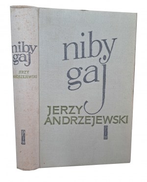 ANDRZEJEWSKI Jerzy - Niby Gaj [AUTOGRAF 1961].