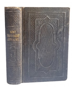 [BIBLIA] Nowy Testament Pana Naszego Jezusa Chrystusa, Księga Psalmów 1882