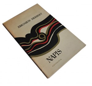 HERBERT Zbigniew - Inscription [2nd Edition 1969].