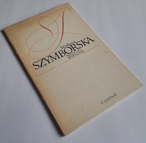 SZYMBORSKA Wisława - Wszelki wypadek [1st Edition 1972].
