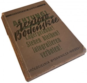 DYGAT Stanislaw - Lake Constance 1946 [1st EDITION, AUTOGRAPH].
