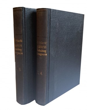 POTOCKI Jan - Das Saragossa-Manuskript 4 Bände [1. polnische Ausgabe 1847].