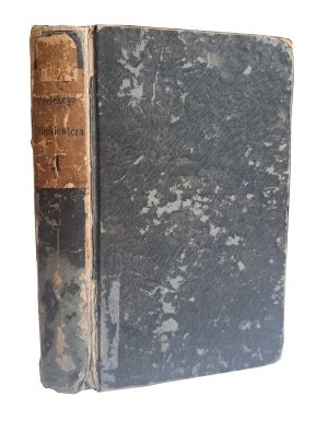MICKIEWICZ Adam - Parisian Lectures A course in Slavic literature a first-year course [1st edition 1843].