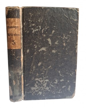 MICKIEWICZ Adam - Prelekcje Paryskie Kurs literatury Slaviańskiej kurs trzecioletni i czwartoletni [1. vydání 1844].