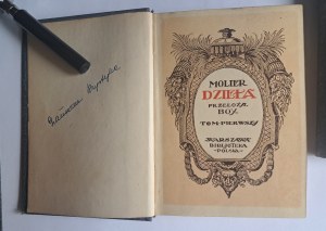 MOLIER - Dzieła 6 tomów [komplet] 1922