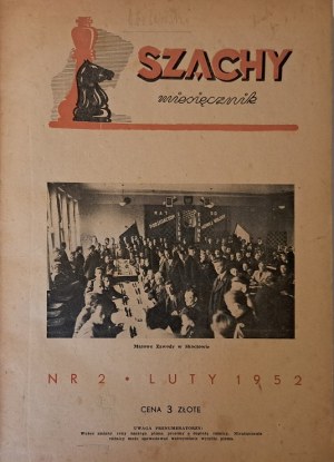 SZACHY monatlich Jahr VI und VII 22 Ausgaben 1952 -1953 [Zeitschrift].