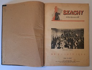 Mesačník SZACHY ročník VI a VII 22 čísel 1952 -1953 [časopis].
