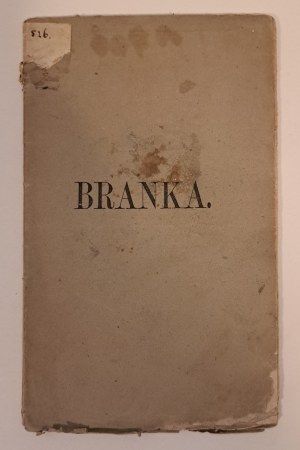 LENARTOWICZ Teofil - Branka 1867 [1. vydanie].