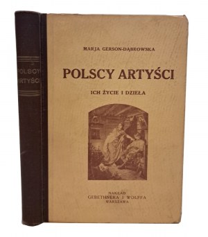 GERSON-DĄBROWSKA Marja - Artisti polacchi, la loro vita e le loro opere 1930