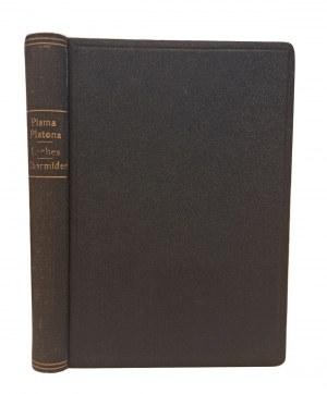 PLATON - Laches, Charmides, Lysias [co-edited] 1937