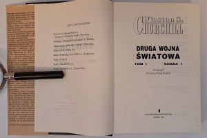 CHURCHILL Winston - Druhá svetová vojna [cpl. - 12 zväzkov].