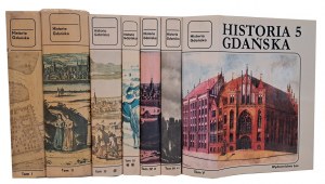 CIEŚLAK Edmund - History of Gdańsk complete [KPL - 7 vols.]