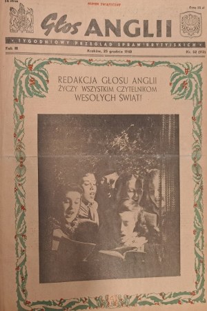 VOICE OF ENGLAND 1948, Nr: 62-113 VOLLSTÄNDIGER JAHRGANG